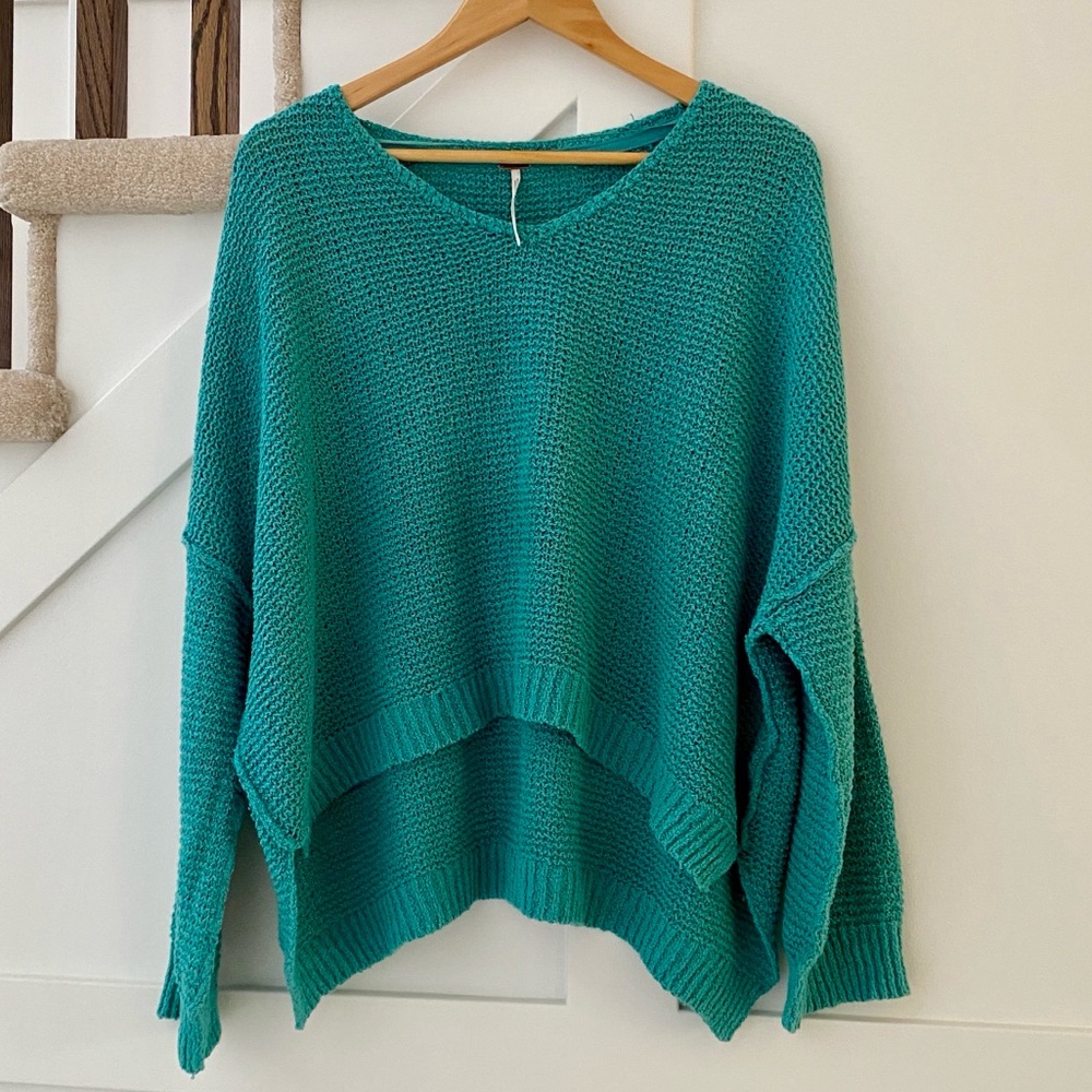 Free People Oversized Knit Sweater Size S
